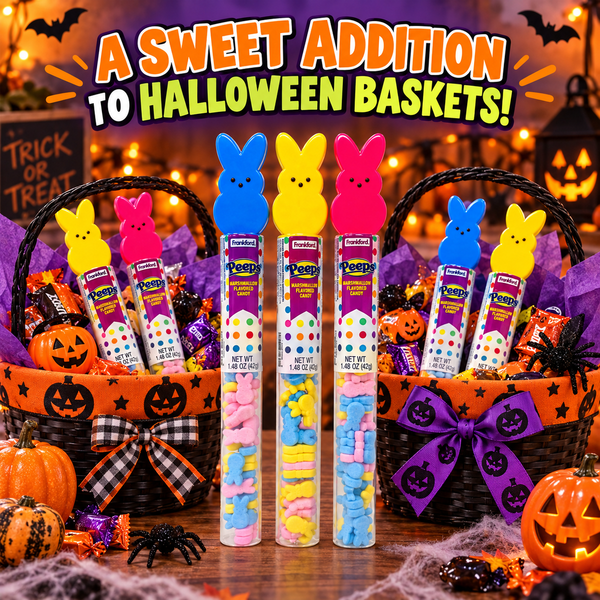 71394 – Peeps Bunny Tube Topper – 49pieces