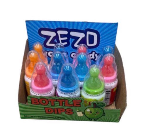 ZEZO Bottle Dips Candy 32g – 12 Pack