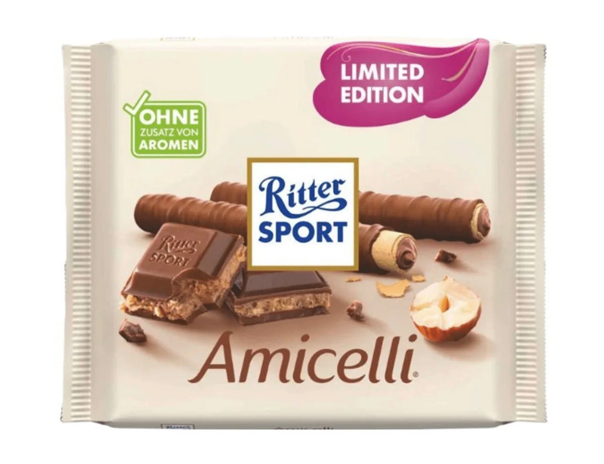 Ritter sports hazelnut crème &wafer 12pack