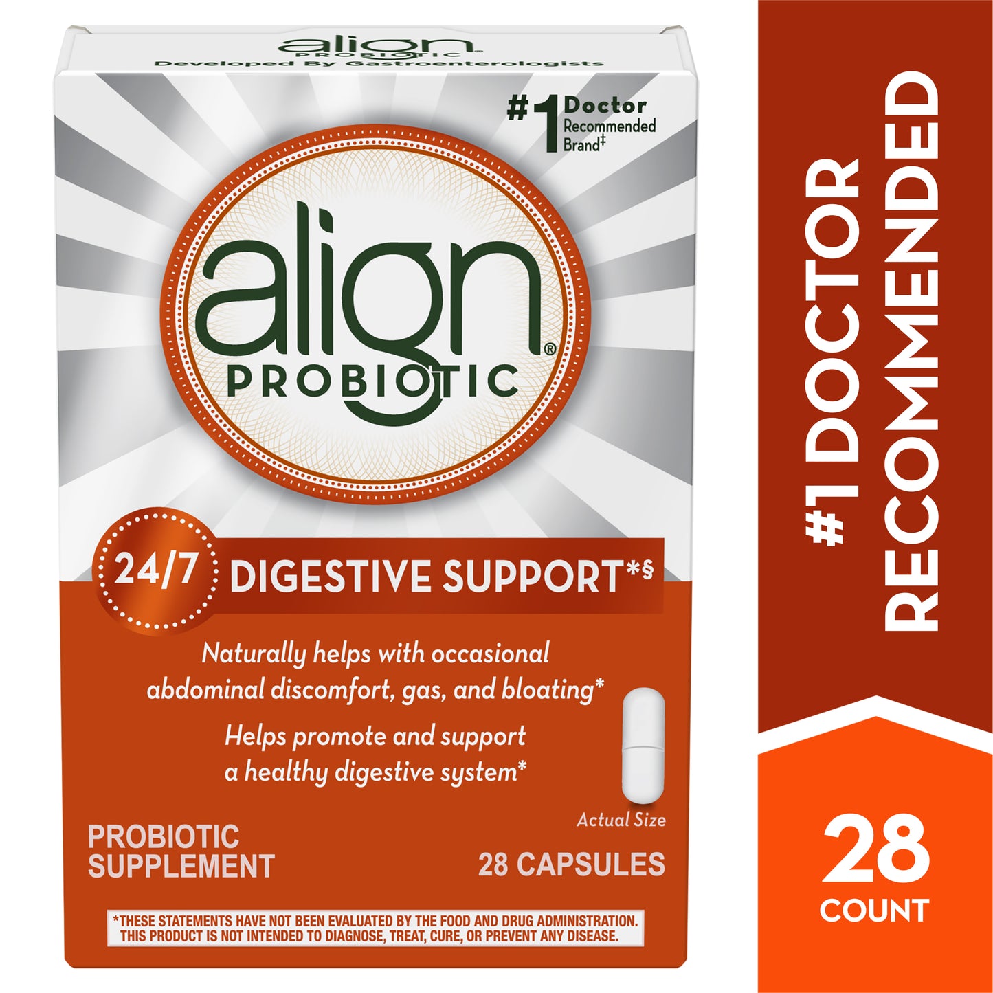 Align Probiotic - Digestive Support - 28 Capsules - 1 Pack