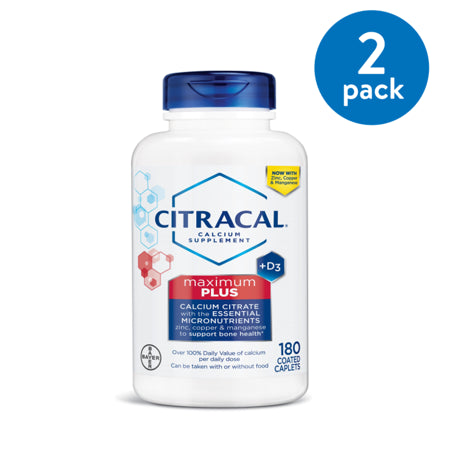 Citracal - Caplets W/Vit D 180.00 Ct - 1 Pack