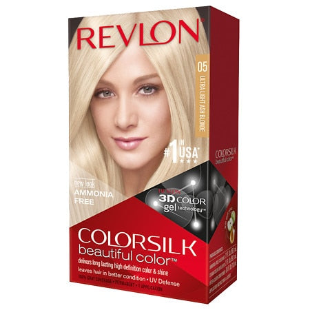 Revlon Hair Color - Color Silk - #05 Ultra Light Ash Blonde  - 12 Pack