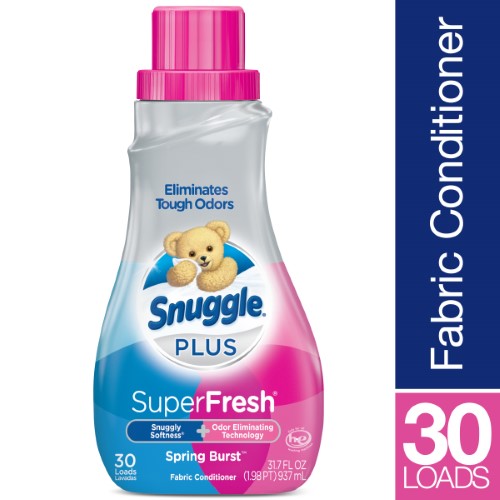 Snuggle - Super Fabric Softener - Super Fresh Spring Burst 31.7 Us Fl.Oz - 9 Pack