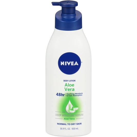 Nivea Body Lotion - Aloe Vera - 16.9 Oz - 1 Pack