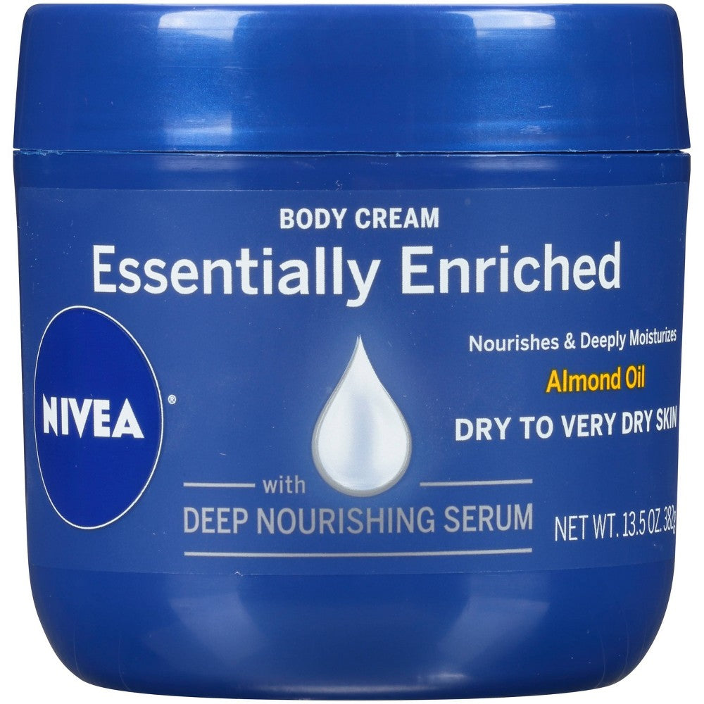 Nivea Body Cream - Almond Oil - 13.5 Floz - 1 Pack