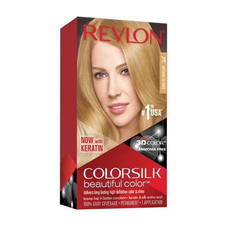 Revlon Hair Color - Color Silk - #74 Medium Blonde - 12 Pack