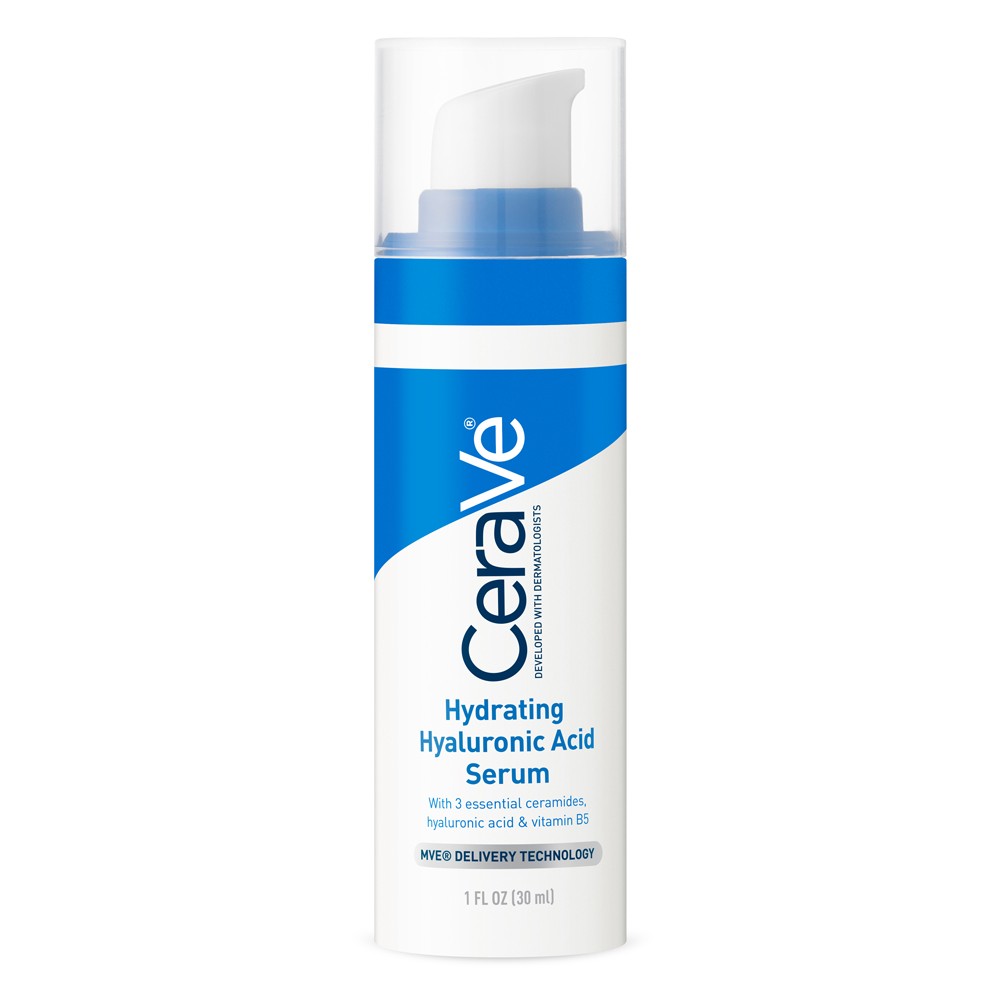 Cerave - Hyaluronic Acid Serum For Face With Vitamin B5 And Ceramides - 1Oz - 1 Pack