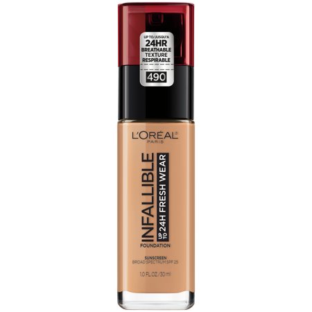 Loreal Foundation - Infallib 24Hr Fresh Wear Foundation : Golden Amber - 1 Pack