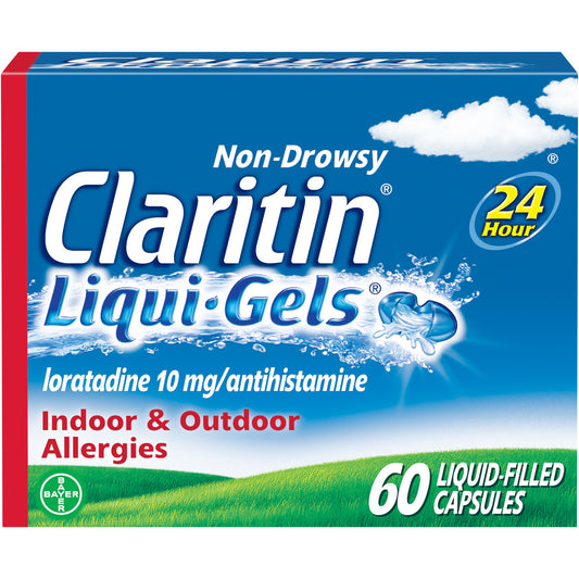 Claritin - Liquid Gels - 60 Ct - 1 Pack