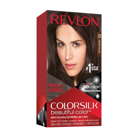 Revlon Hair Color - Color Silk - #20 Brown Black - 12 Pack