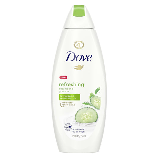 Dove Body Wash - Refreshing - 11 Floz - 6 Pack