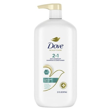 Dove 2in1 - Scalp Care Calming Relief - 31 Floz - 4 Pack