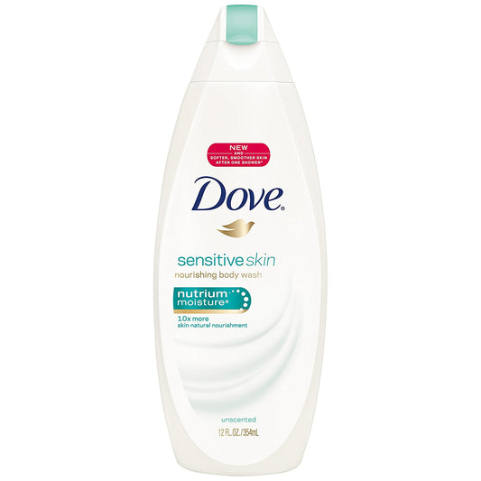 Dove Body Wash - Sensitive Skin - 11 Floz - 6 Pack