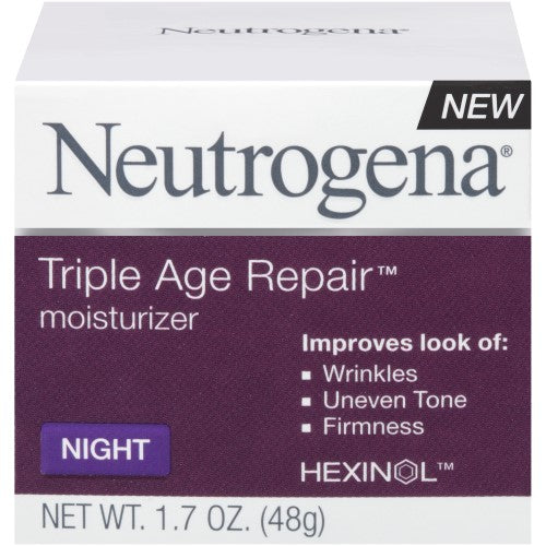 Neutrogena - Night Moist Triple Age Repair 1.7 Oz - 1 Pack