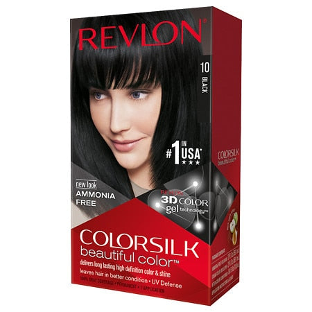 Revlon Hair Color - Color Silk - #10 Black - 12 Pack