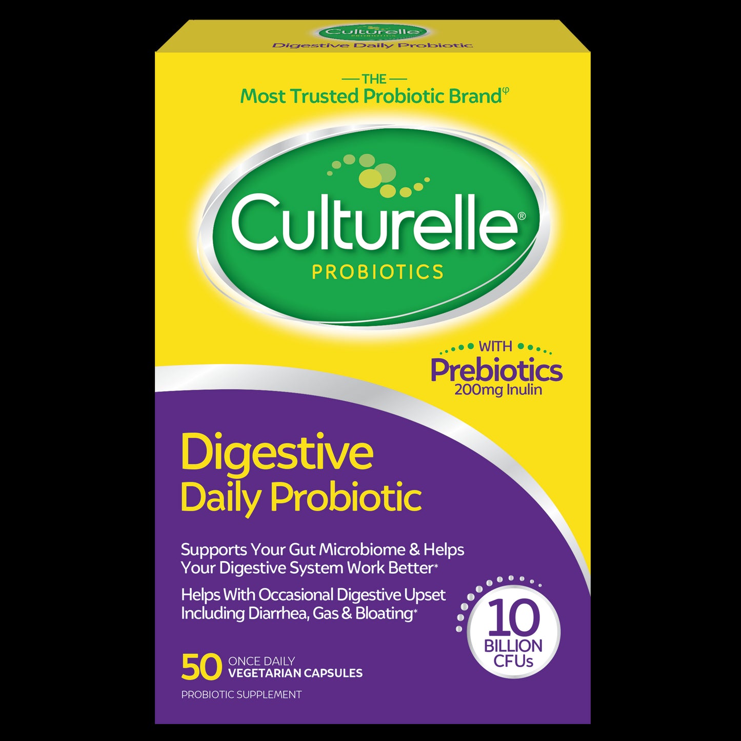 Culturelle - Digestive Health 50 Once Daily Capsules - 1 Pack