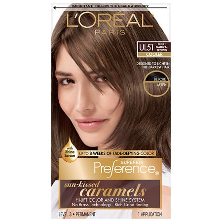 Loreal Hair Color - Preference Core - Hi-Lift Natural Brown - 12 Pack