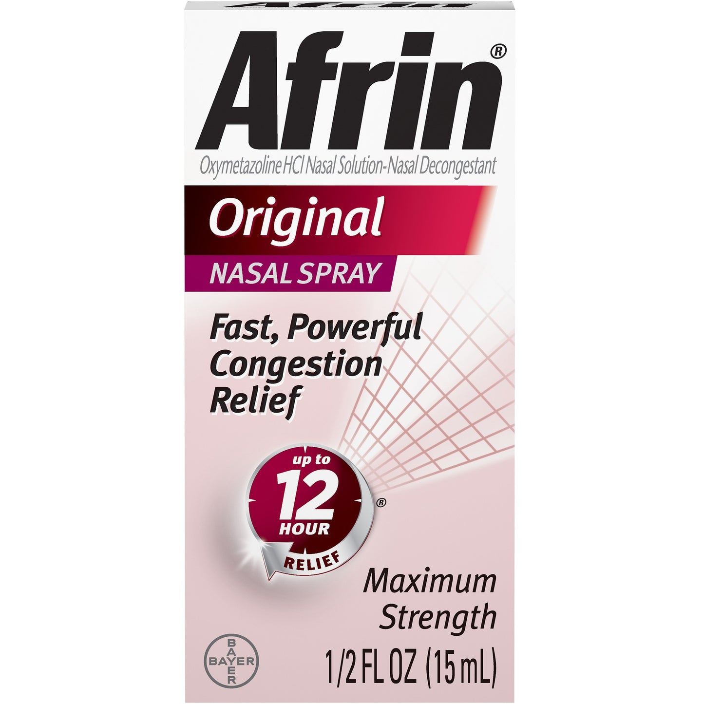 Afrin - Congestion Relief - Original - 0.5 Oz - 1 Pack