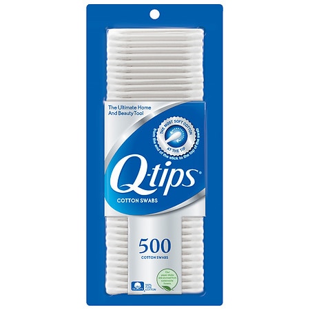 Q-Tips - Cotton Swabs - 500 Count - 12 Pack