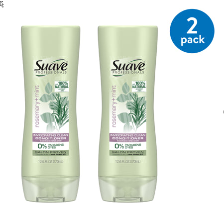 Suave Conditioner - Professionals - Rosemary Mint - 12.6 Oz - 6 Pack