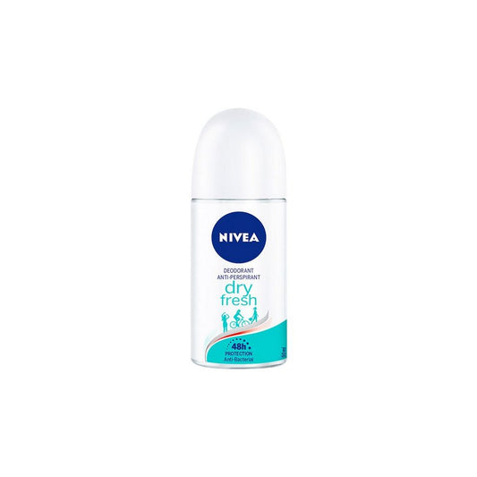 Nivea Roll On Deodorant - Dry Fresh - 50 Ml - 6 Pack