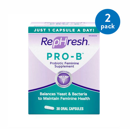 Rephresh Probiotic - Pro-B - 30 Capsules - 1 Pack