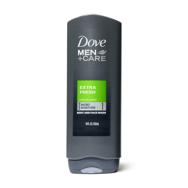 Dove Body Wash - Men - Extra Fresh - 18 Floz - 4 Pack