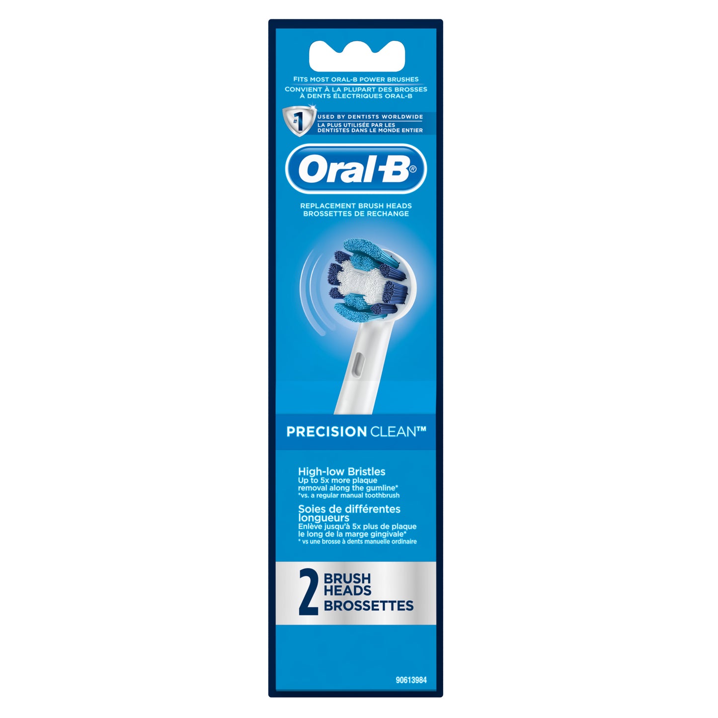 Oral-B - Brush Heads - Precision Clean - 2 Heads - 1 Pack