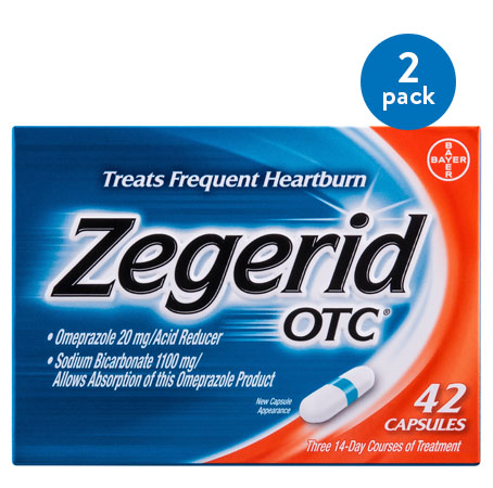 Zegerid - Otc 42 Cap - 1 Pack