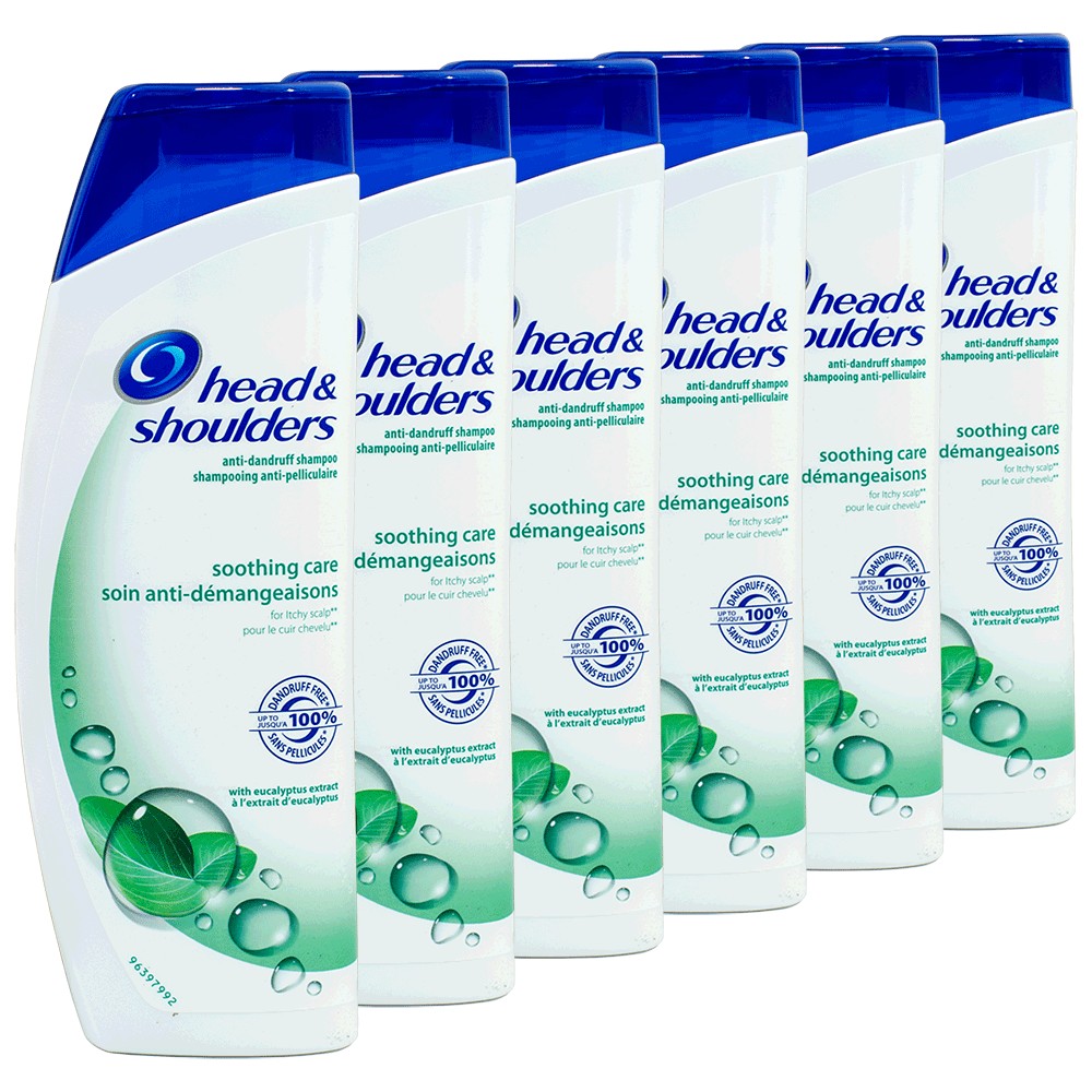 Head & Shoulders Shampoo - Soothing Care - 400 Ml - 12 Pack