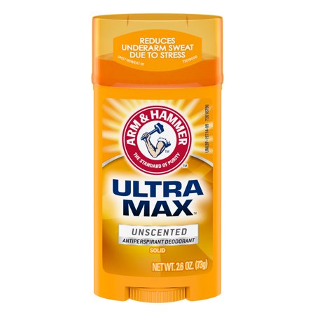 Arm & Hammer Deodorant - Ultra Max Unscented - 2.6 Oz - 6 Pack