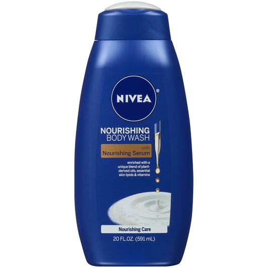 Nivea Body Wash - Nourishing Care - 20 Floz - 12 Pack