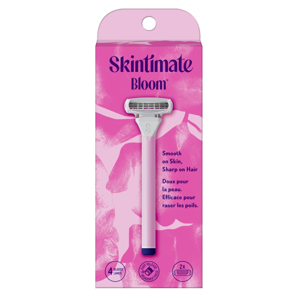 Skintimate - Disposable Razors - Womens Bloom - 1 Handle & 2 Cartridges - 12 Pack