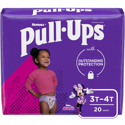 Huggies Diapers - Pull.Ups  Girls 3T-4T - 20Ct - 9 Pack