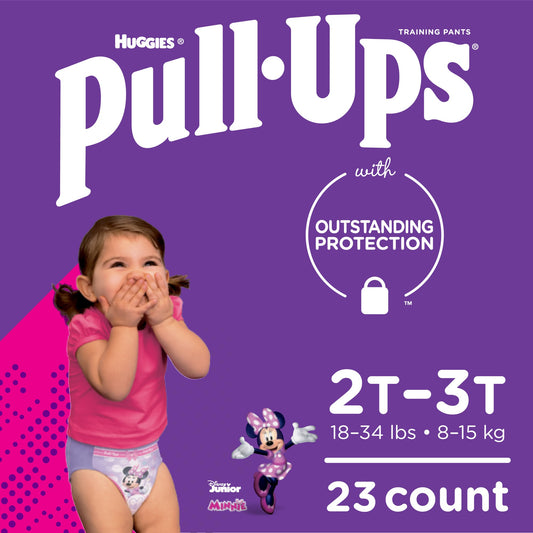 Huggies Diapers - Pull.Ups  Girls 2T-3T - 23Ct - 9 Pack