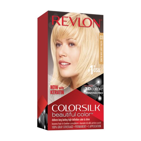 Revlon Hair Color - Color Silk - #03 Ultra Light Sun Blonde  - 2 Pack