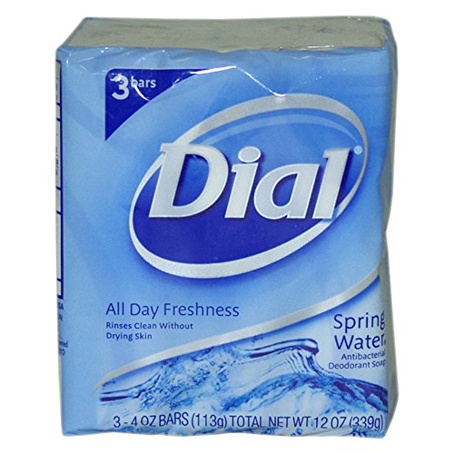 Dial Bar Soap - Spring Water - 4 Oz - 3 Ct - 18 Pack