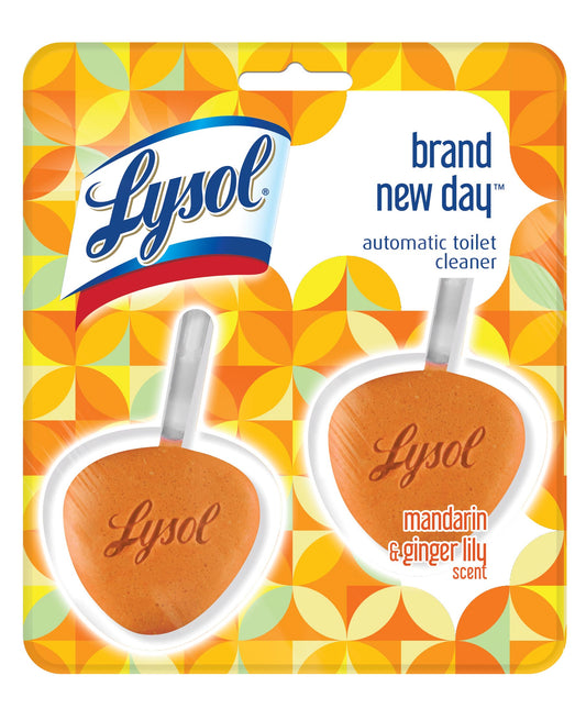 Lysol Toilet Bowl Clip - Brand New Day - 2 Ct - 4 Pack