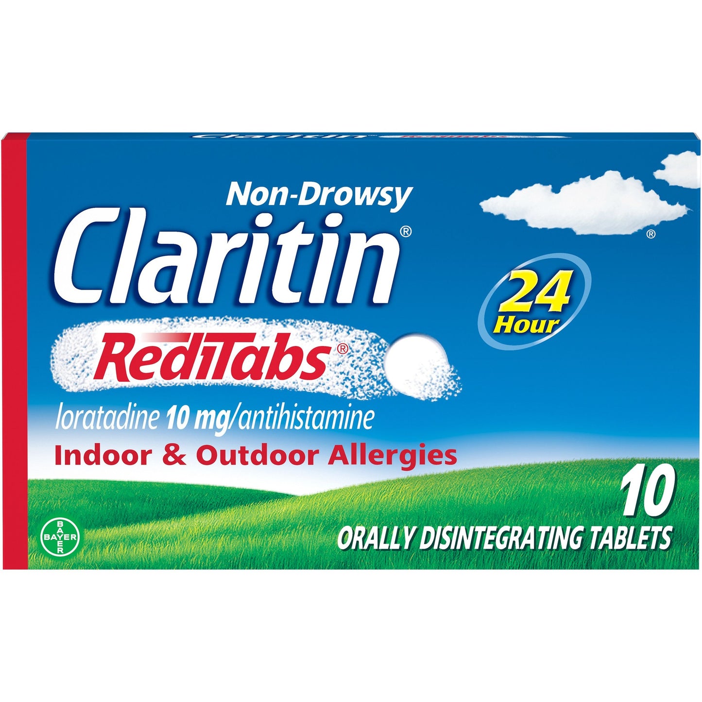 Claritin - Reditabs 24Hr 10 Tablets - 1 Pack