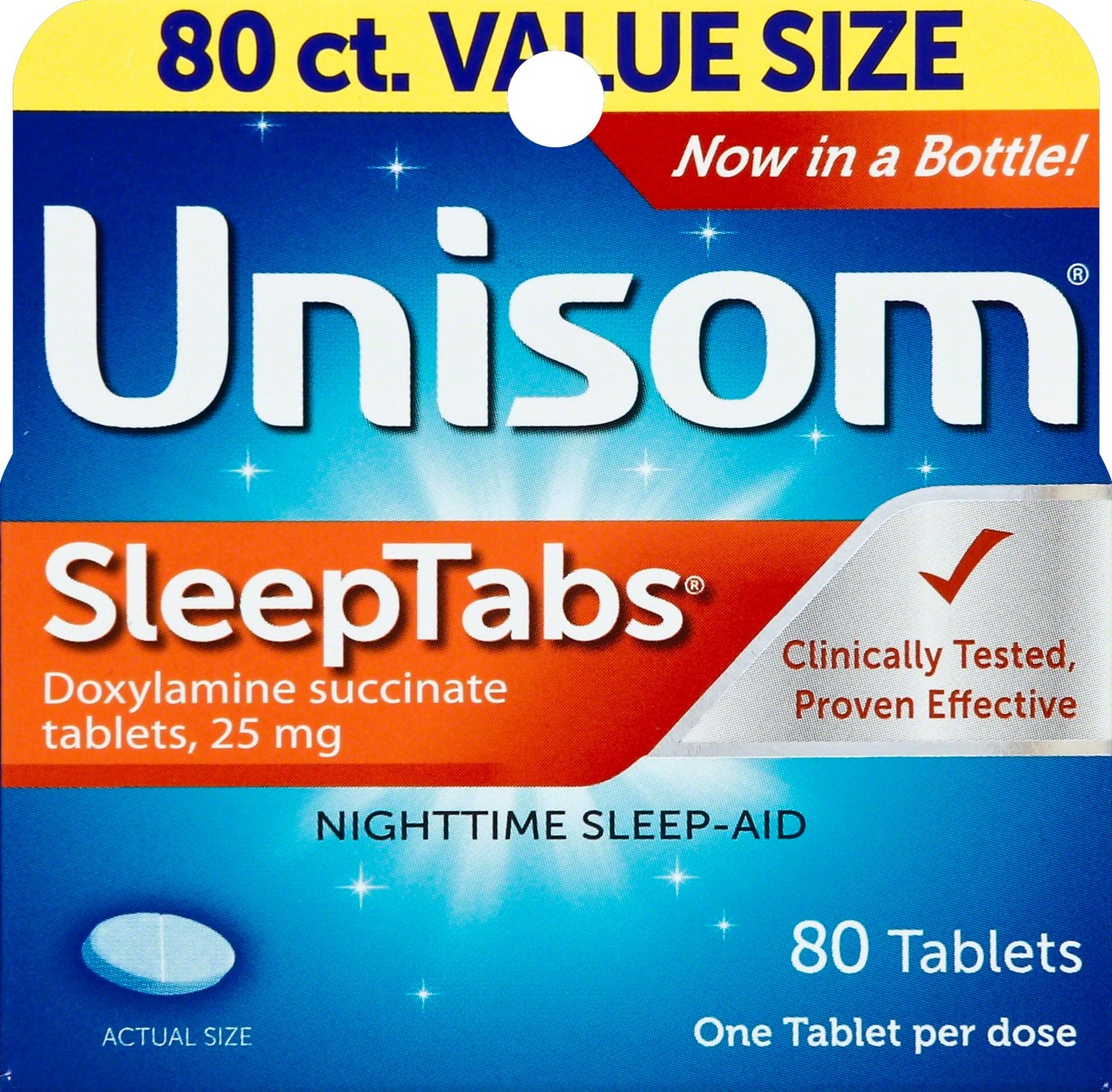 Unisom - Sleeptabs - 80 Tablets - 1 Pack