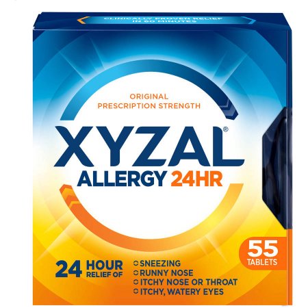 Xyzal Allergy - 55 Count - 1 Pack