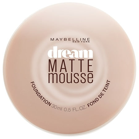 Maybelline Foundation - Dream Matte Mousse Foundation : Classic Ivory - 1 Pack