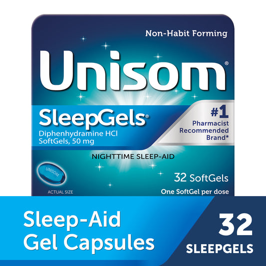 Unisom - Sleep Gels Max/Str 32 Ct - 1 Pack