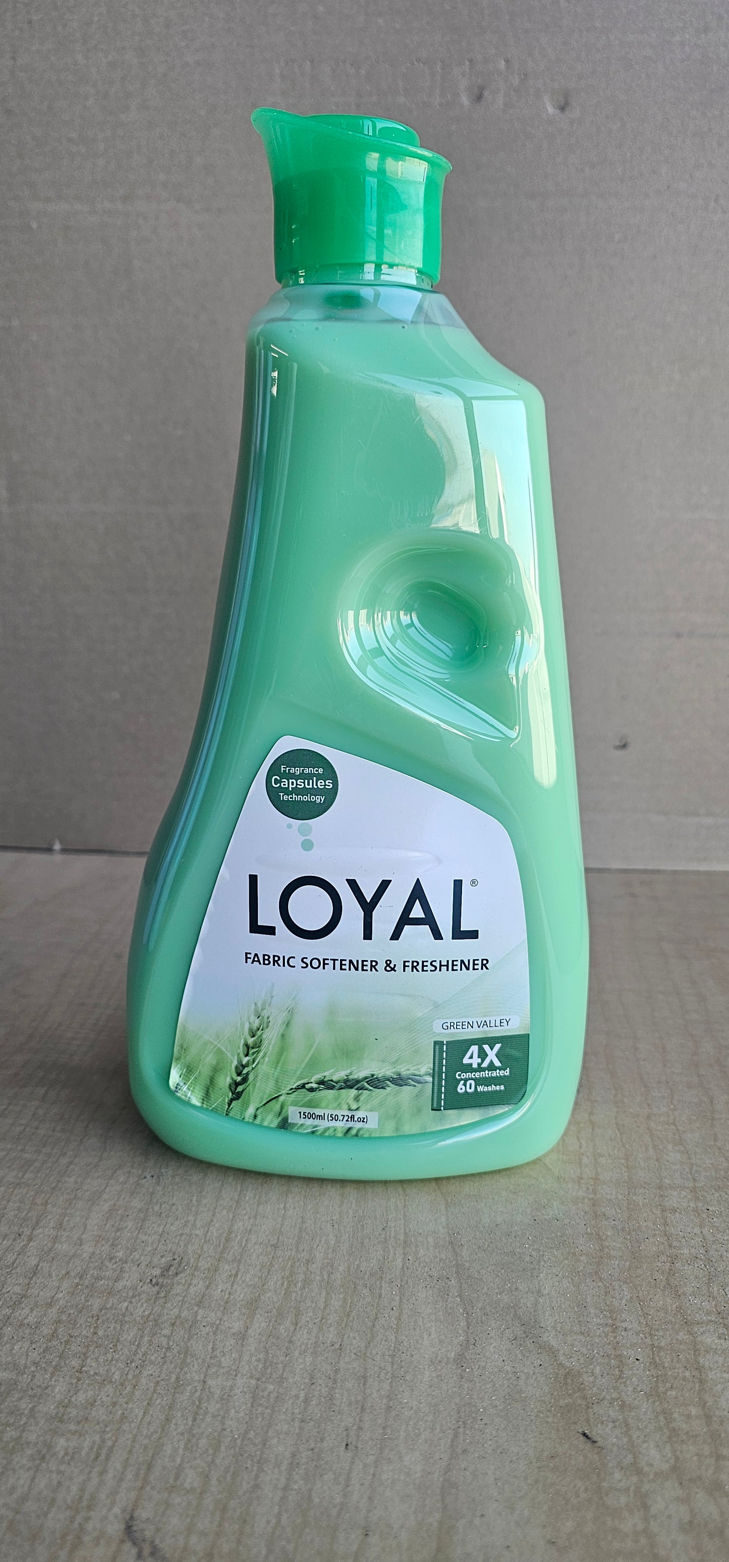 LOYAL Fabric Softener Green Valley 50.72oz 6 pack