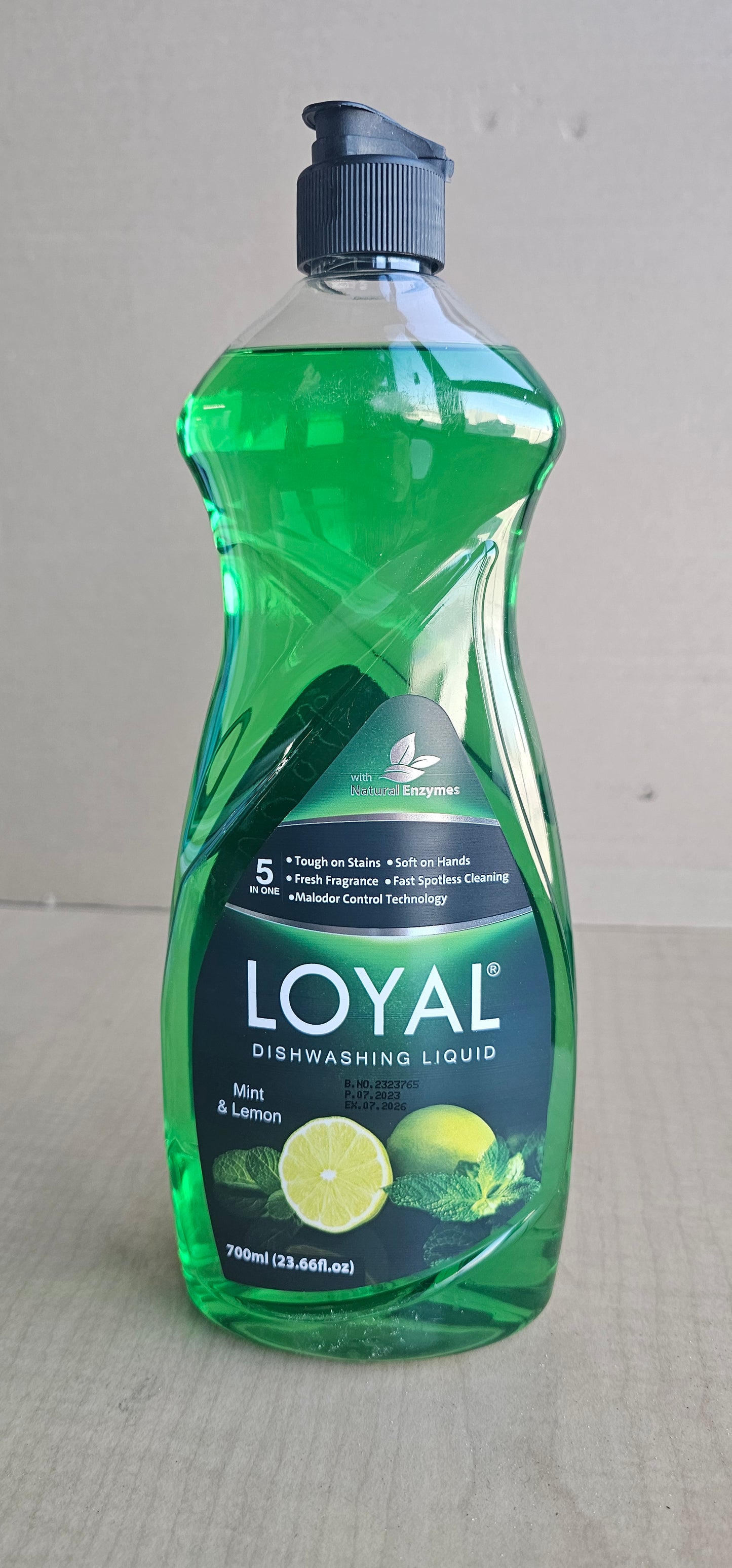 LOYAL Dishwasher Liquid 23.6 oz 12 pack