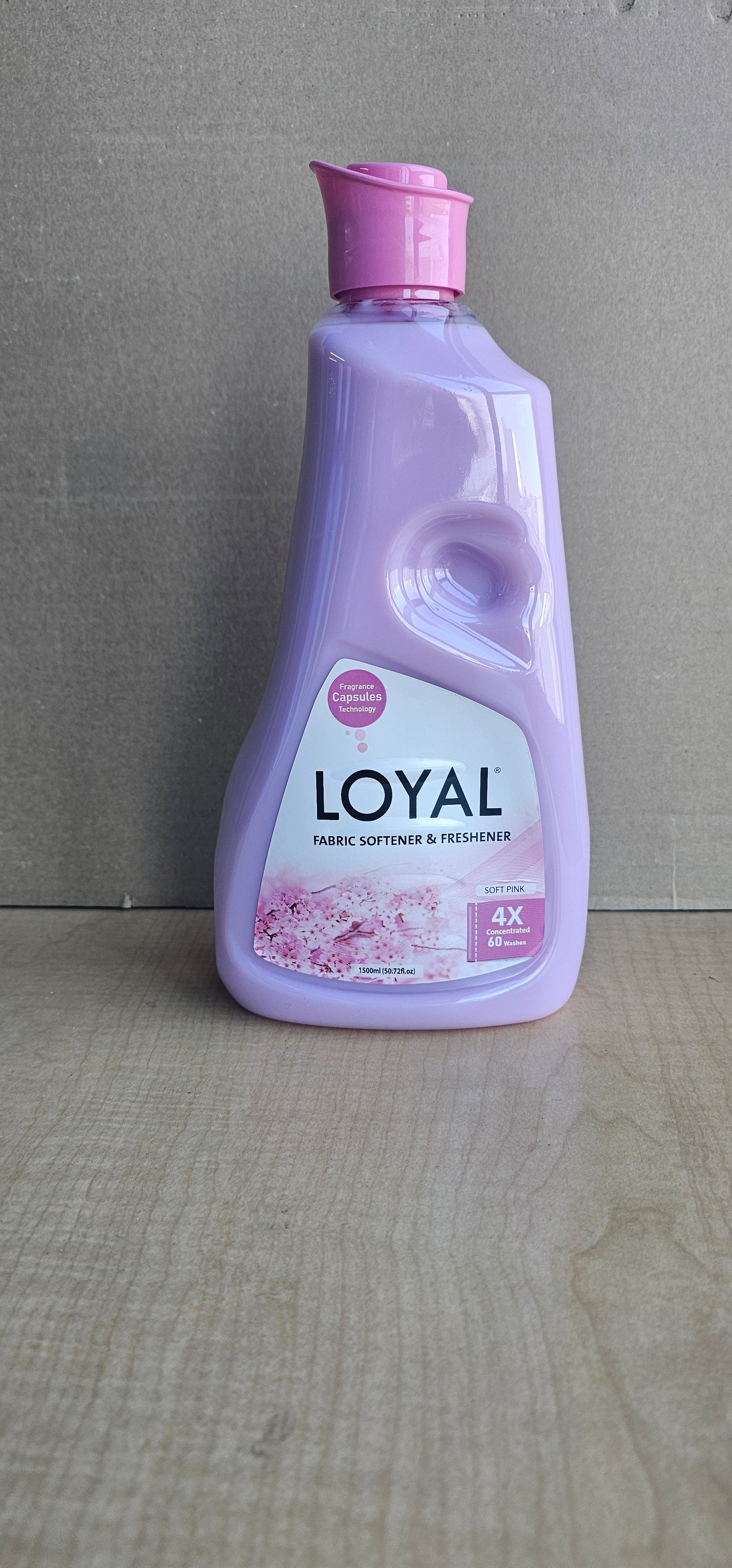 LOYAL Fabric Softener Soft Pink 50.72oz 6 pack