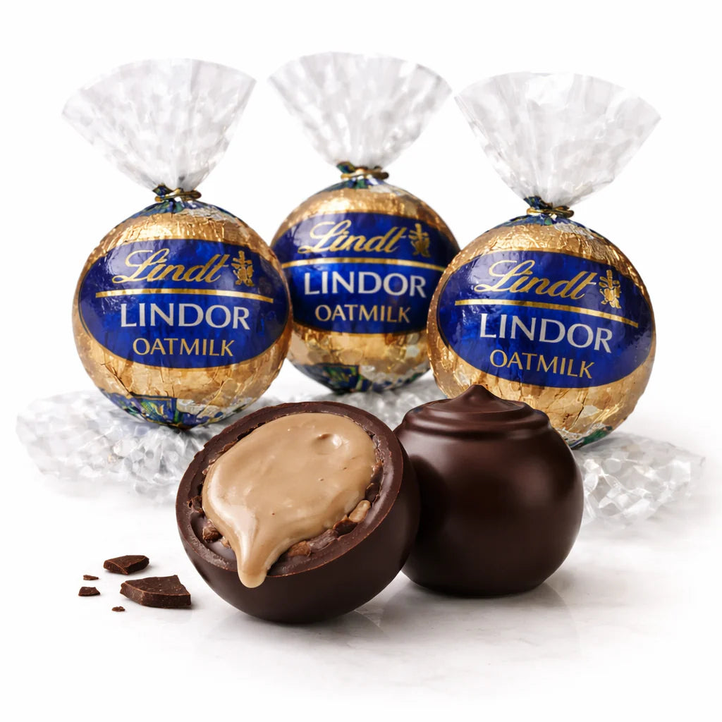 12 Gift Boxes Lindt Lindor Dark Oatmilk non-dairy 10.2oz