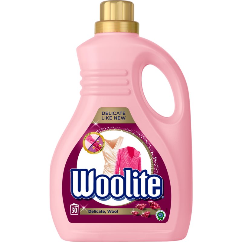 Woolite Liquid Detergent - Delicate - Wool - 1.8 L - 8 Pack