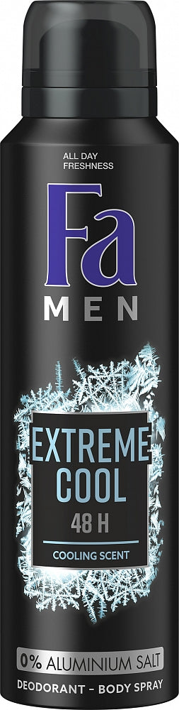 Fa Deodorant Spray - Extreme Cool - 150 Ml - 6 Pack