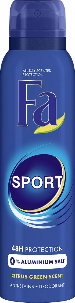 Fa Deodorant Spray - Sport - 150 Ml - 6 Pack